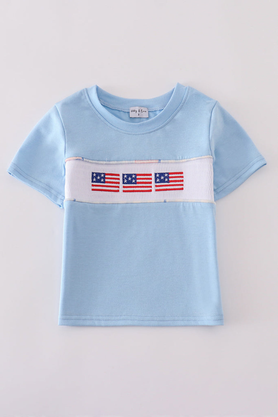 Flag Embroidered Tee