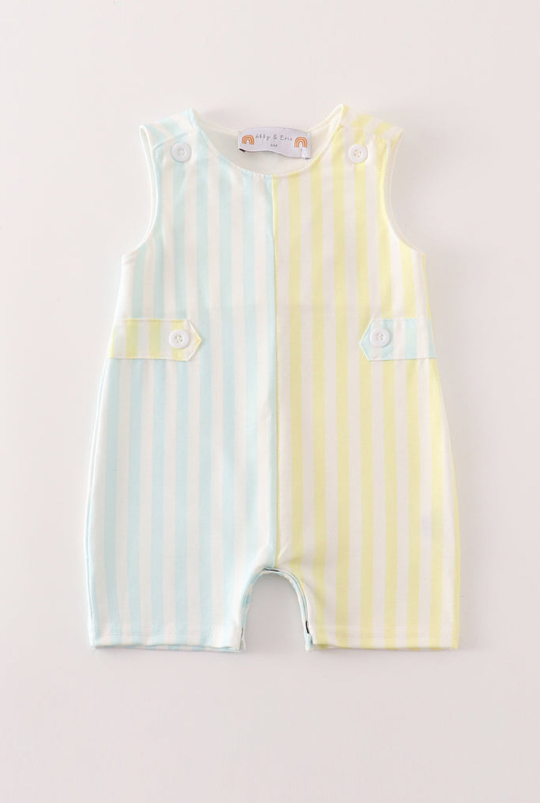 Blue & Yellow Stripe Jon-Jon