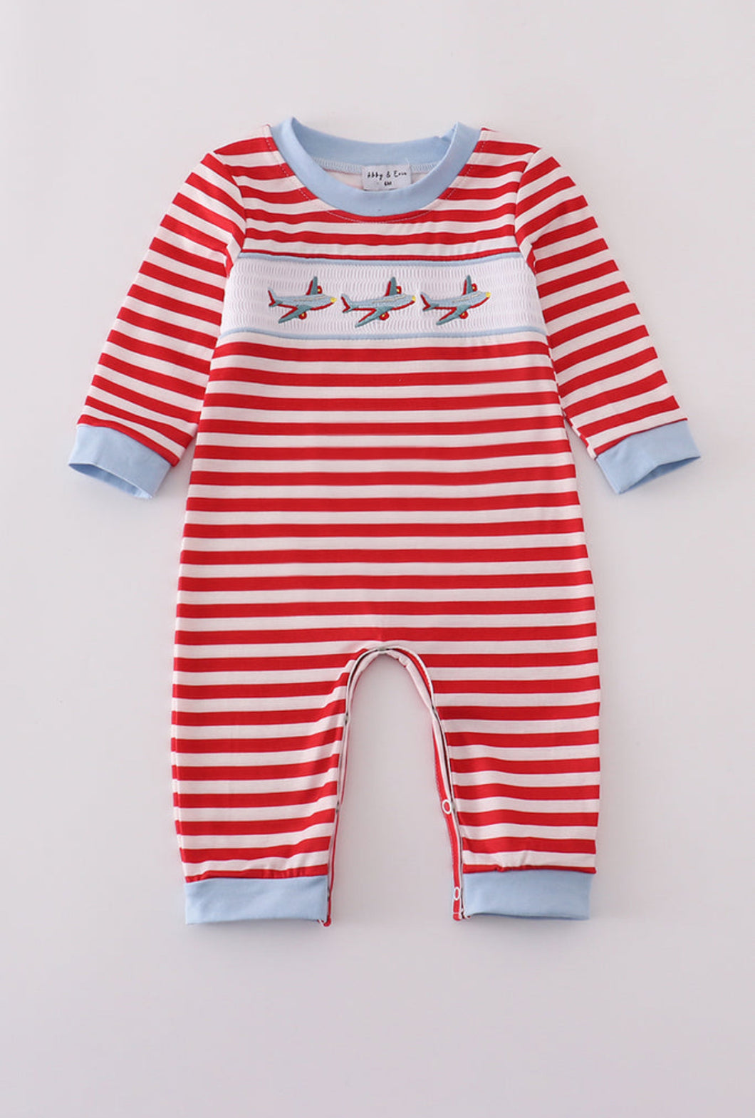 Red Airplane Romper