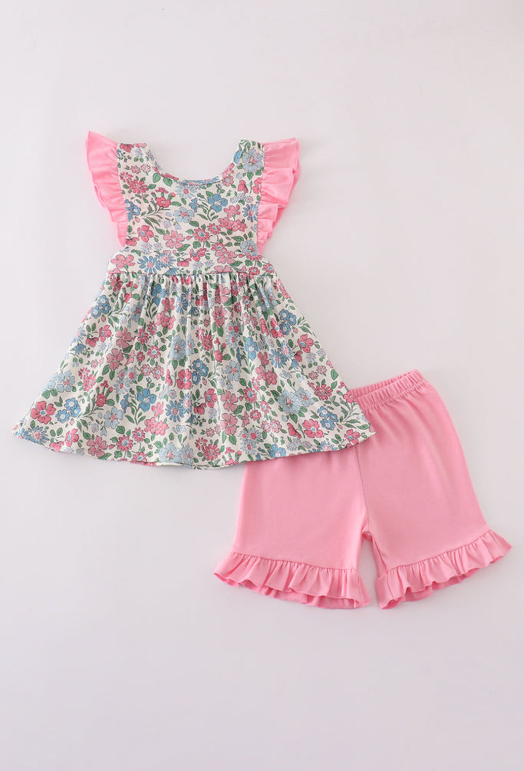 Vintage Floral Short Set