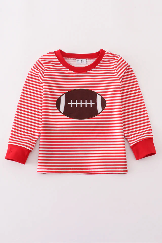 Red Football Top