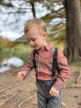 Load image into Gallery viewer, Atwood Woven Shirt - Rust/Brown Plaid
