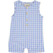 Load image into Gallery viewer, Cabin Blue Plaid Playsuit
