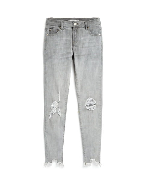 Diane Mid Rise Jean - Gray