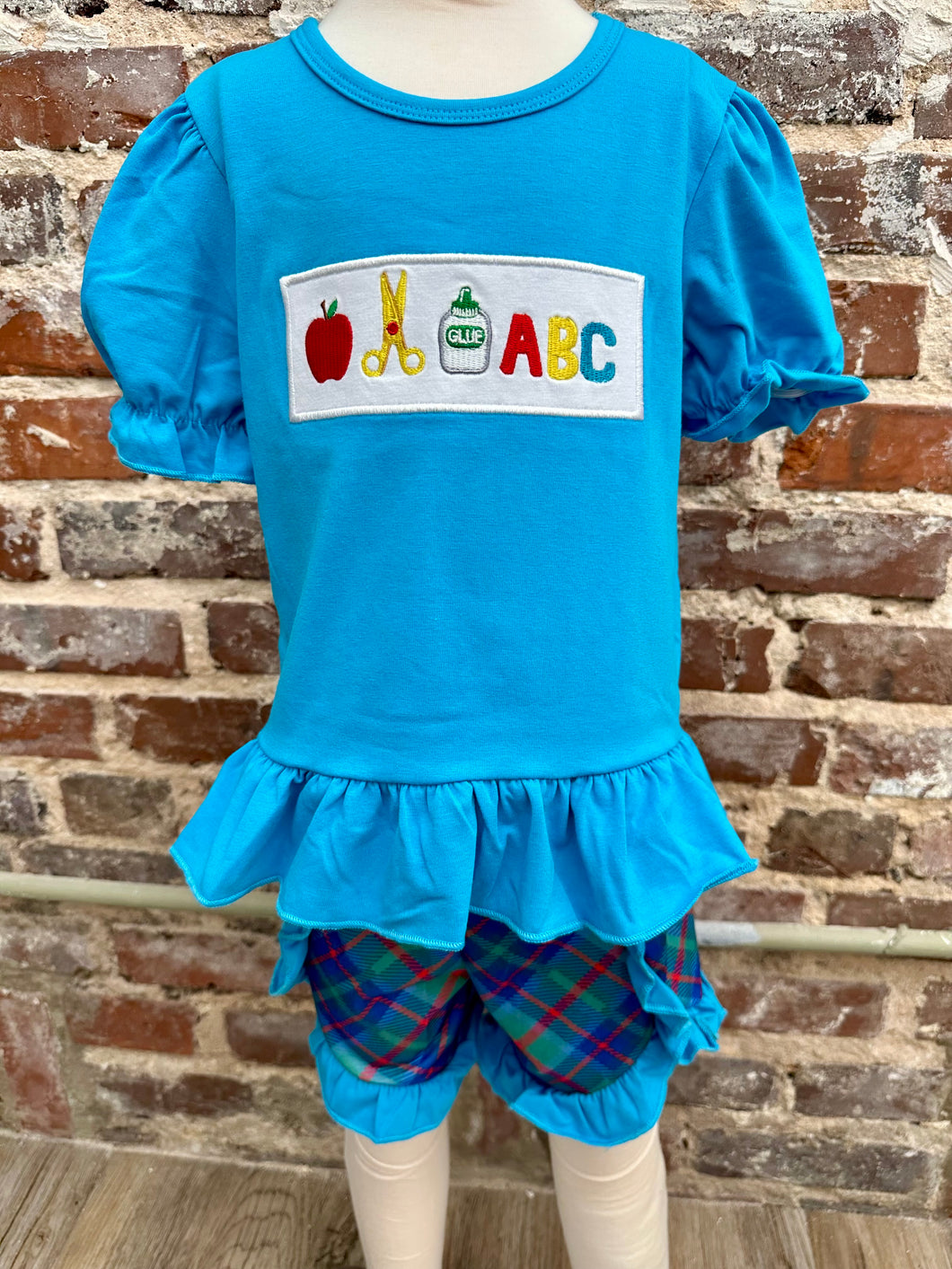 Girls ABC Short Set