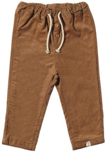 Load image into Gallery viewer, Linear Lined Cord Pants - Brown
