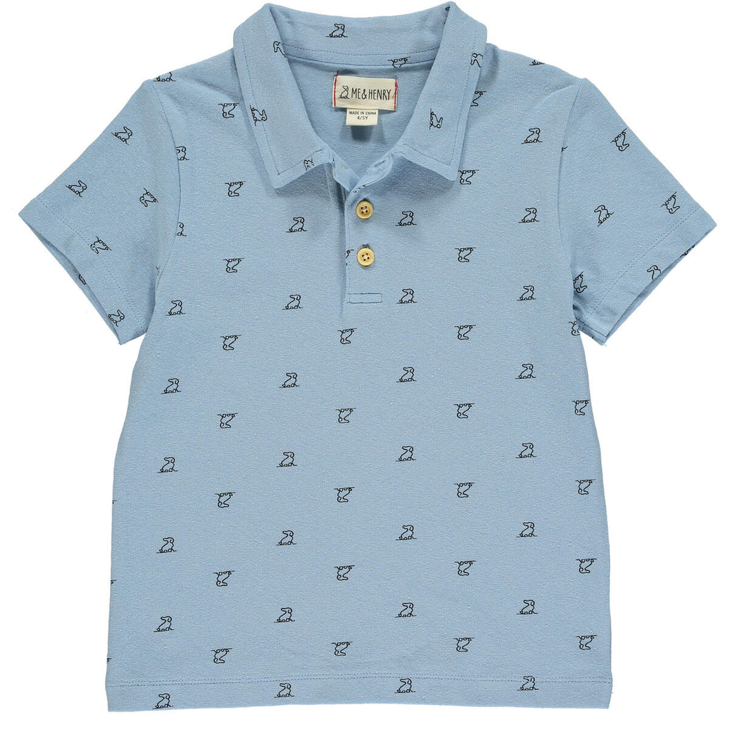 Blue Henry Polo