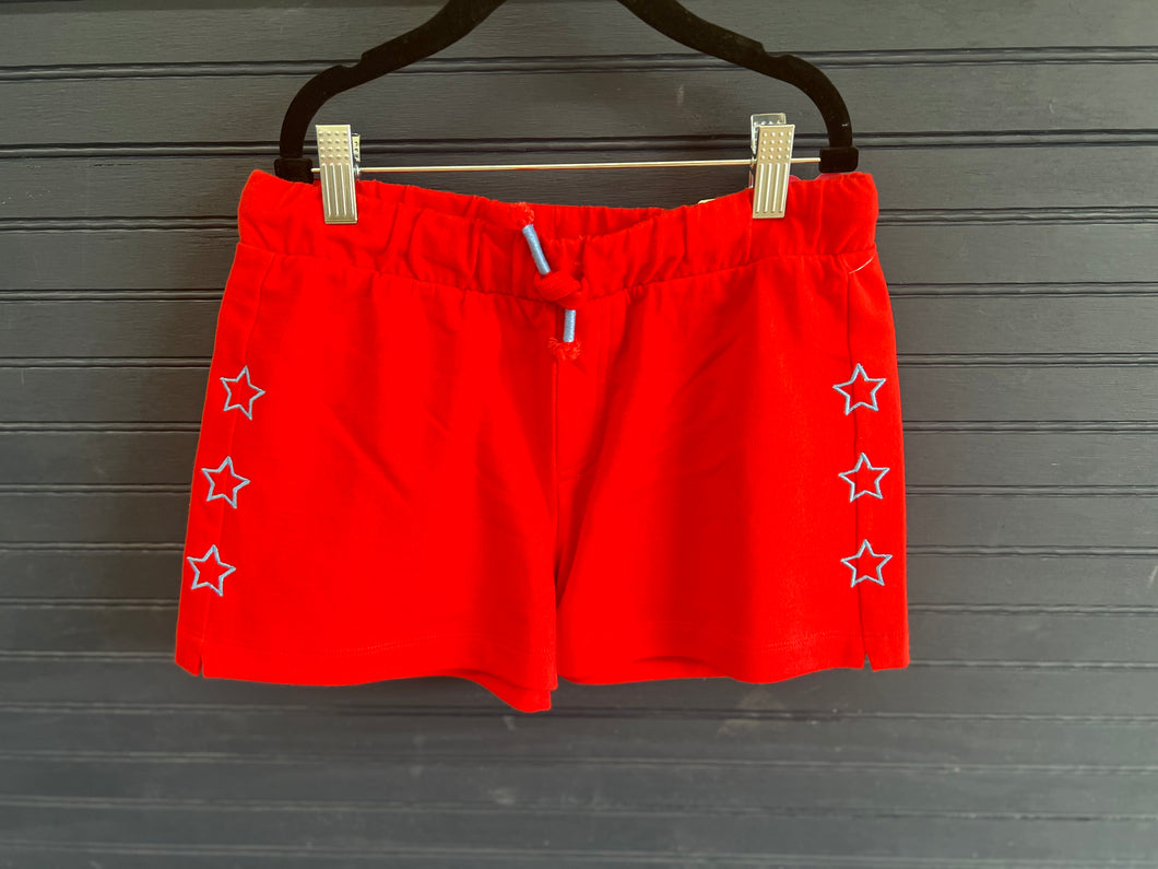 Red Star Shorts