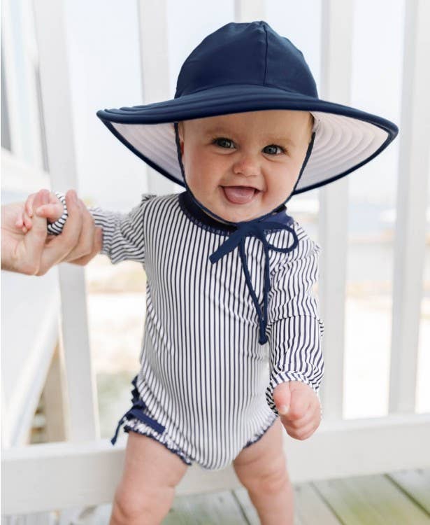 Navy Swim Hat