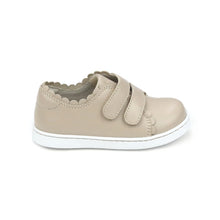 Load image into Gallery viewer, Caroline Scalloped Sneaker - Almond
