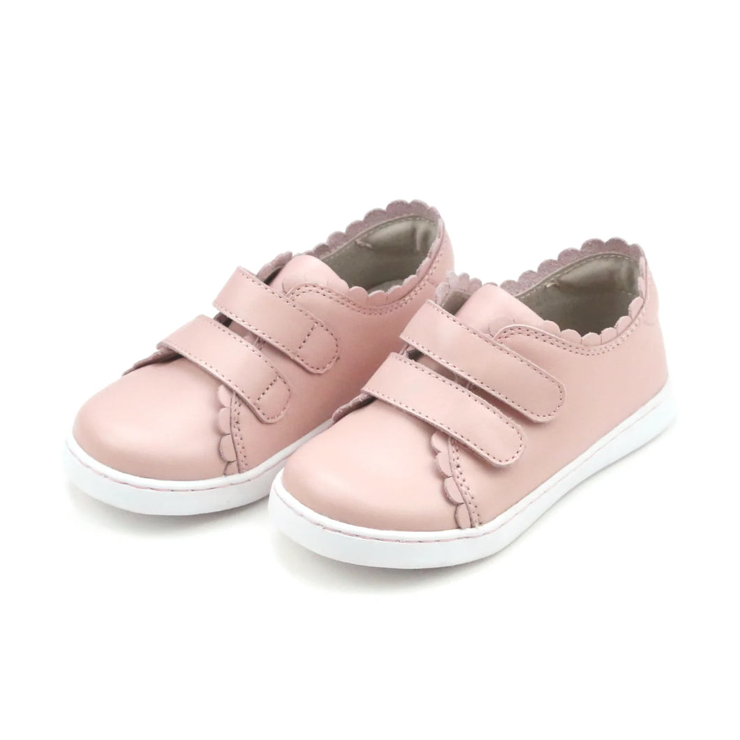 Caroline Scalloped Sneaker - Pink