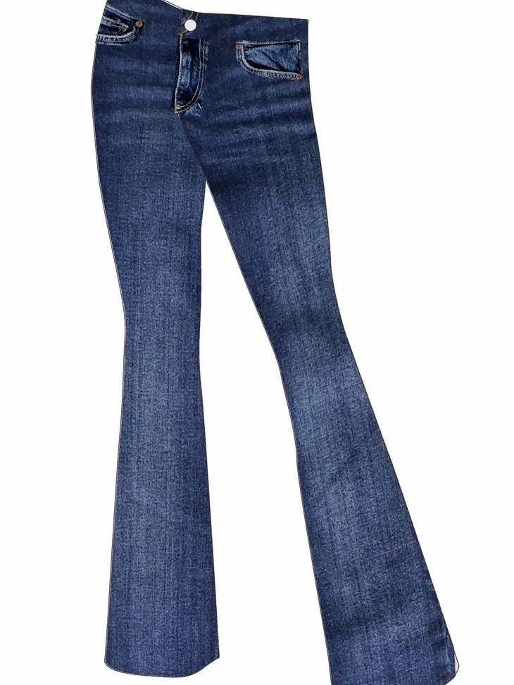 Tractr Mid Rise Boot Cut Jean