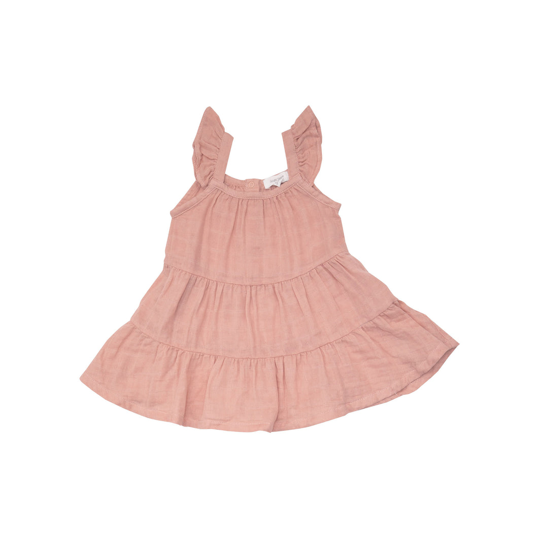 Dusty Rose Twirly Sundress